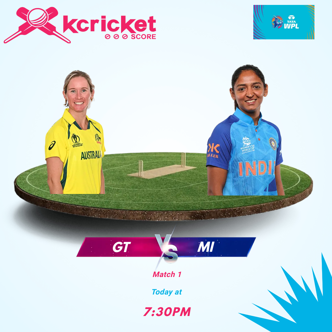 GT vs MI - Match 1 - Match Prediction: Who Will Win Today's WPL Match? 
